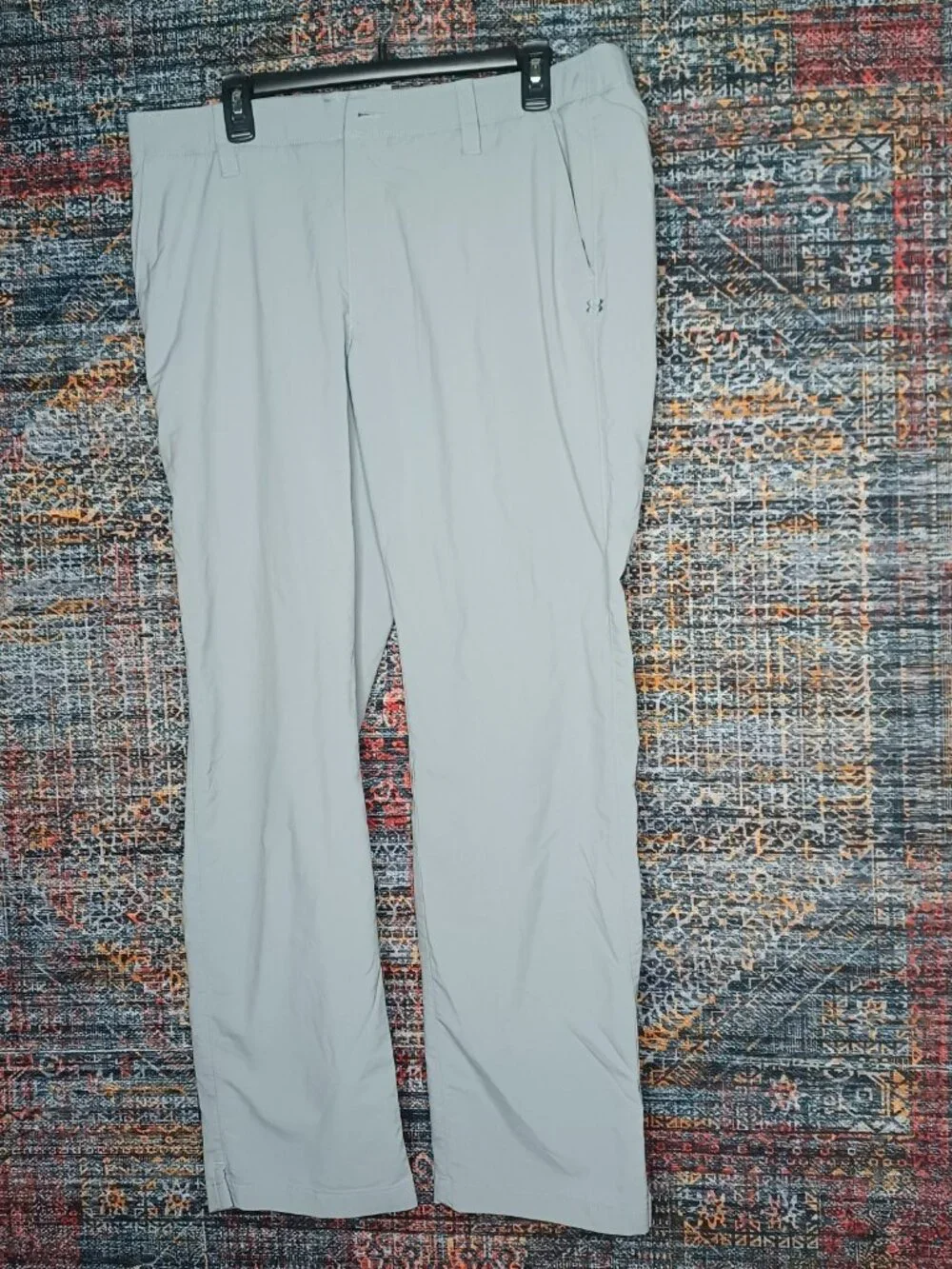 Under Armour mens solid gray stretch nylon Match Play golf pants 38x32